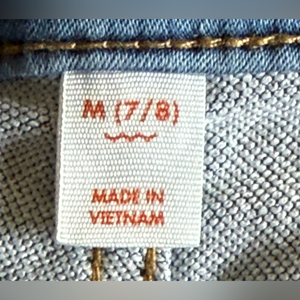 Cat & Jack girls denim shorts EUC - Picture 7 of 8